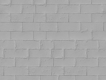 Black and White Bump 3d model