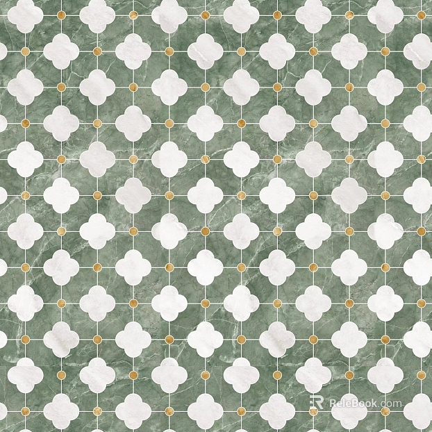 Gray Green Bottom White Tile Kitchen and Bathroom Wall Tile texture