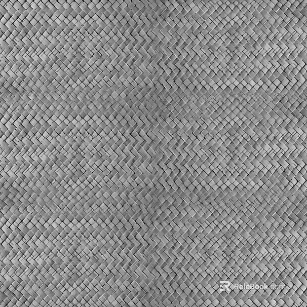 Grey Woven Wall Decoration texture