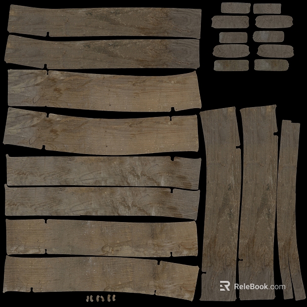 Taupe dilapidated wood wall decoration texture