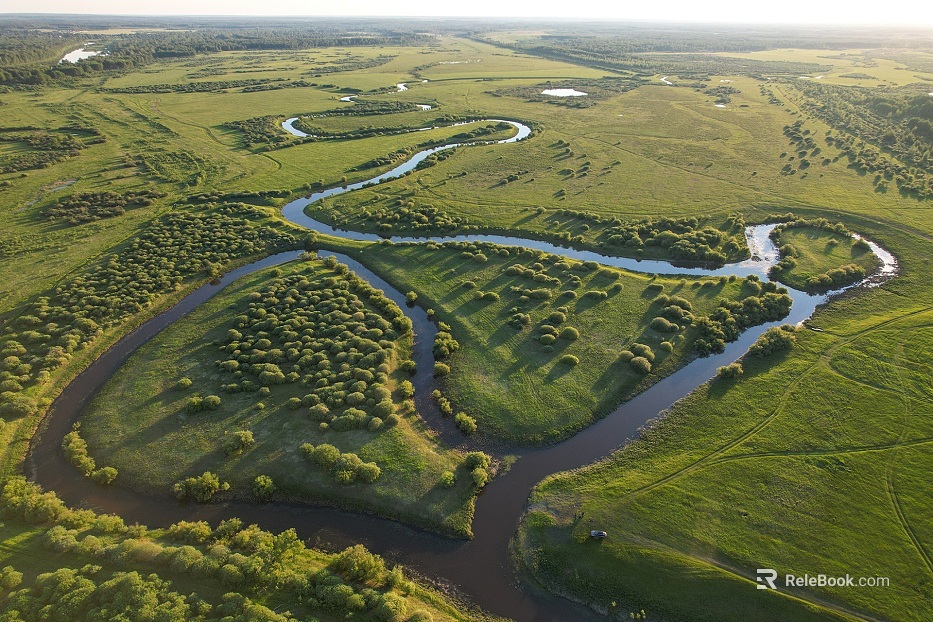 modern natural scenery texture