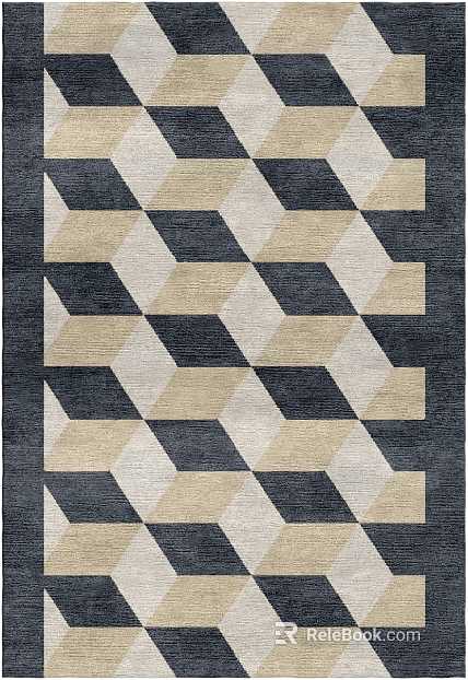 geometric carpet texture