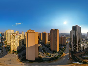 HDR City Community Panorama 3d model