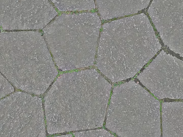 Ground pavement 3d model