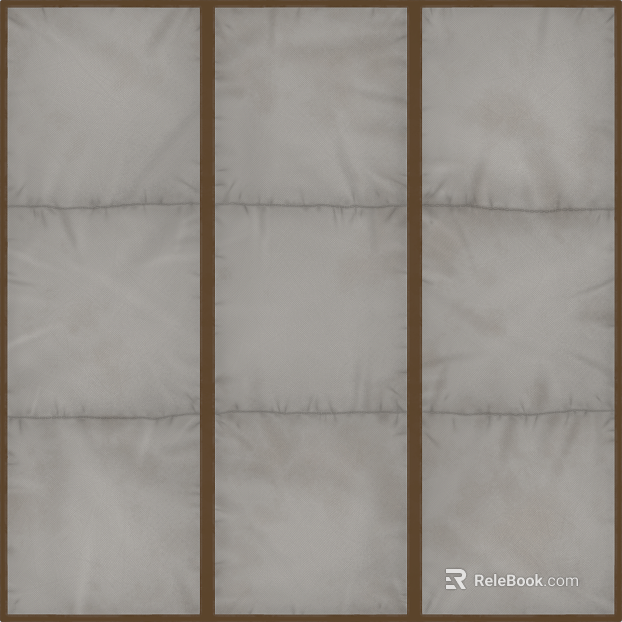 Light gray fabric hard bag background wall texture