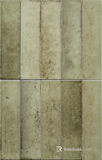 Green retro style strip tile texture