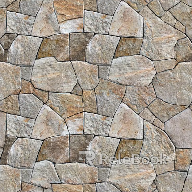 Culture Stone Warm Yellow Culture Stone texture
