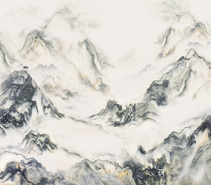 landscape painting texture