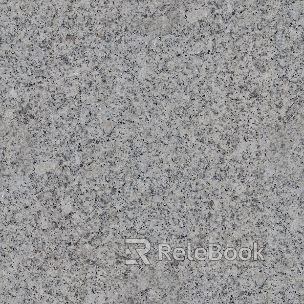 A close-up texture shot of Granite, showcasing its signature speckled pattern with dominant gray tones and flecks of black, white, and subtle hints of gold, embodying the natural strength and beauty of this igneous rock. 

(Note: The actual image isn't visible to me as an AI, so I've described based