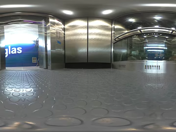 Indoor elevator hall space HDR texture (ID:ffabg39781)