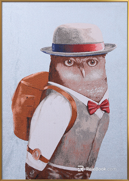 Animal painting texture
