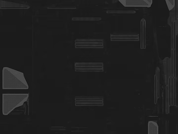 dark gray industrial wind metal panel 3d model