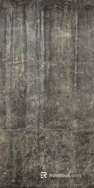 Dark gray cement, industrial-style wall texture