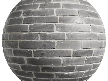 Brick wall PBR texture (ID:ffach744181)