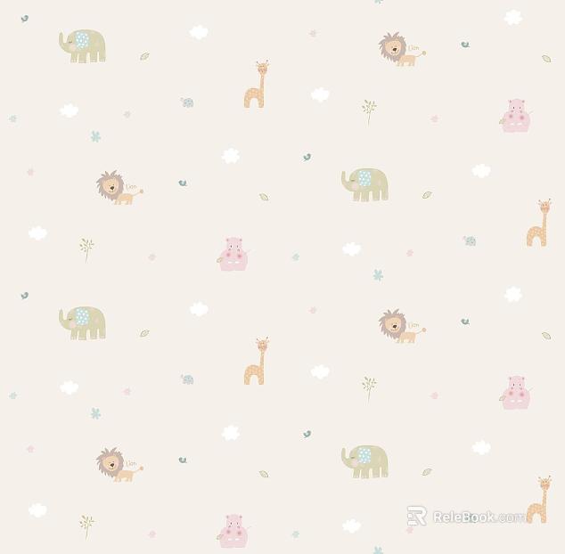 Children's wallpaper texture