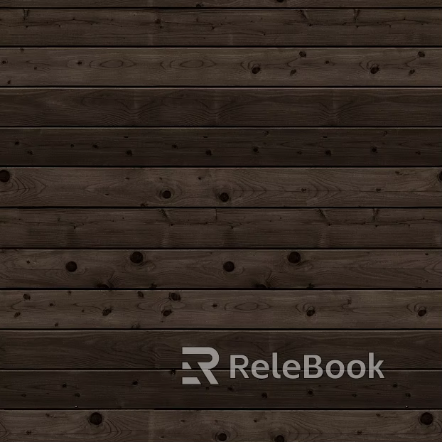 Wood Panel Black Outdoor Anticorrosive Wood texture