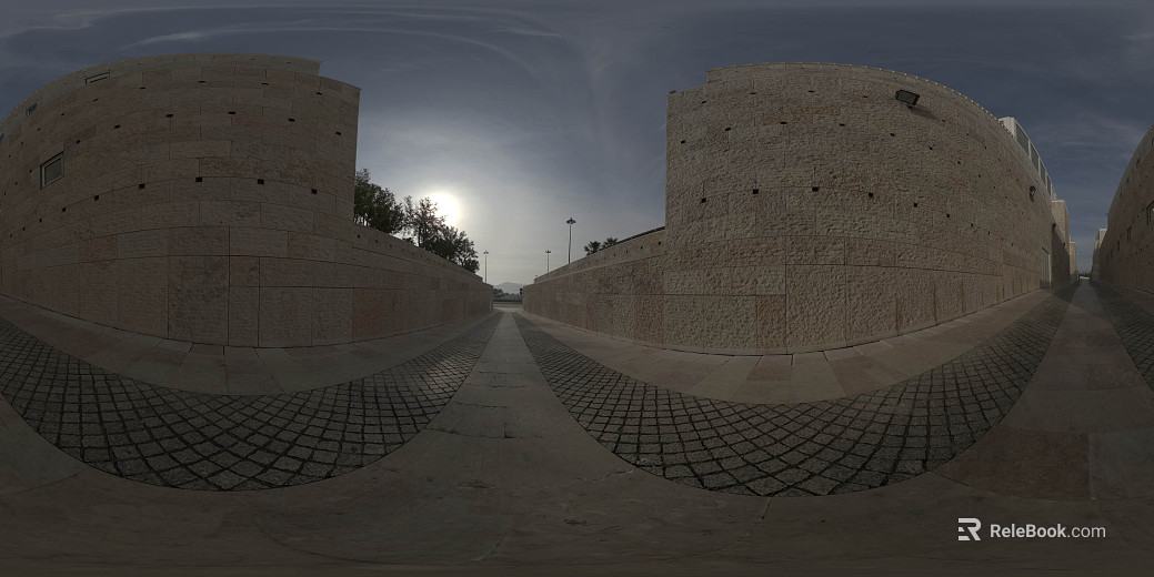 City Alley HDR texture