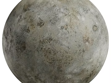 Cement ground PBR 3d model
