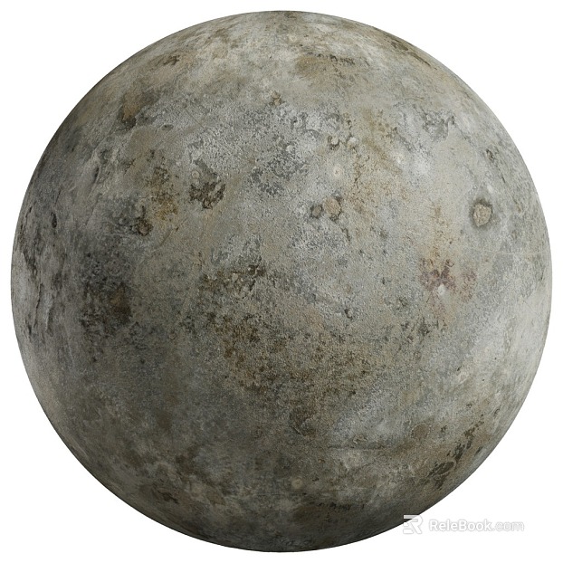 Cement ground PBR texture
