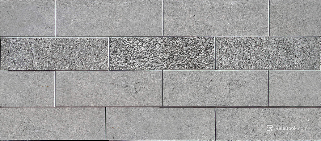 Brick wall gray exterior wall strip brick texture