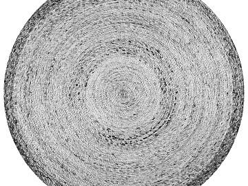 Round carpet texture (ID:ffabg92376)