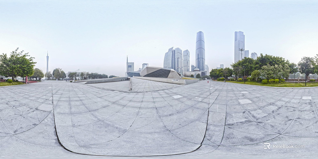Outdoor City HDR texture