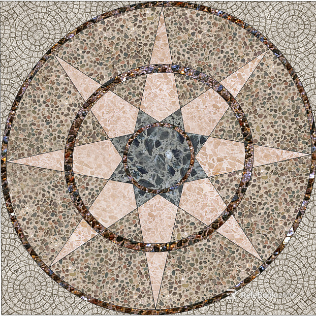 Outdoor color pattern of ground parquet texture