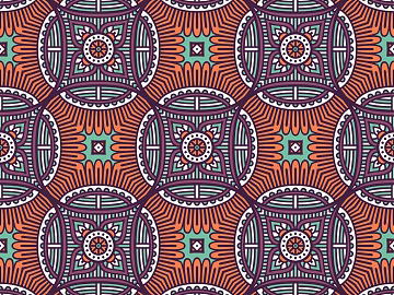 Ethnic Style Wallpaper Mural Wallpaper Wall Cloth Fabric Cloth Pattern texture (ID:ffach708724)