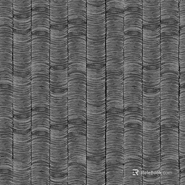Dark gray woven wood veneer background wall texture