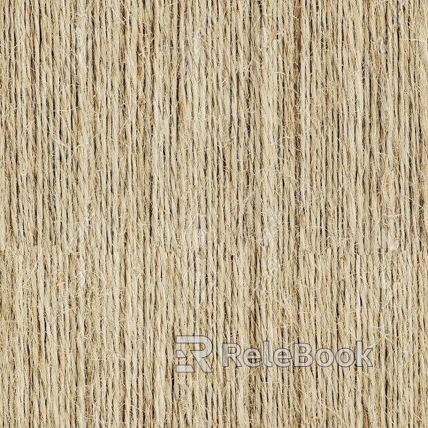 Woven Light Straw Seamless texture