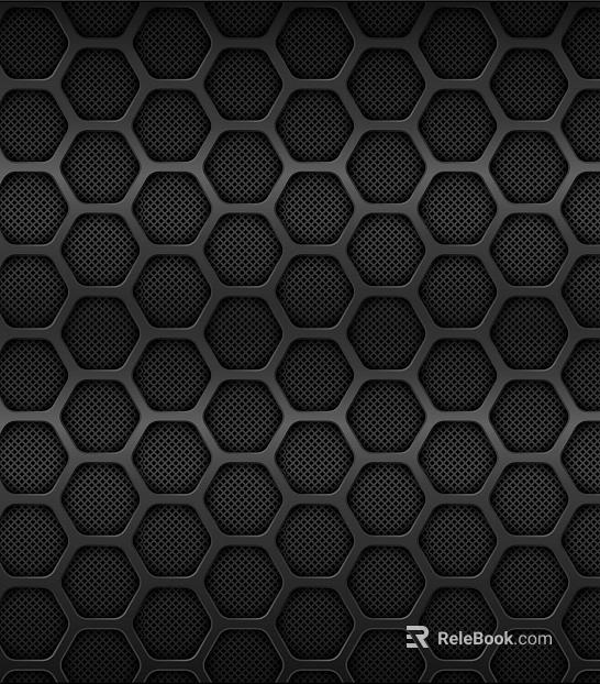 Perforated plate metal texture