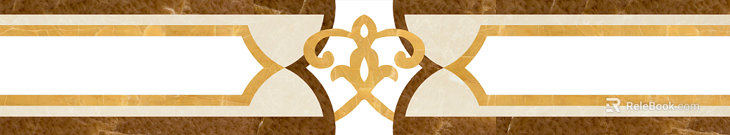 Wall line waist line painted waist line decoration texture
