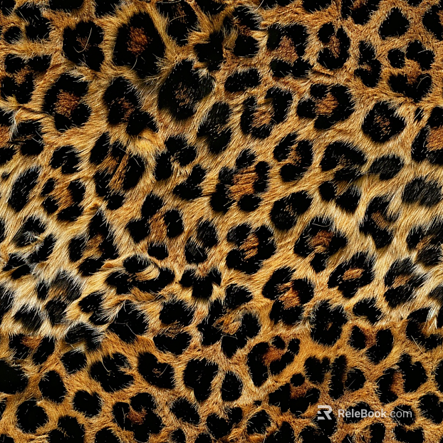 Leopard print texture texture