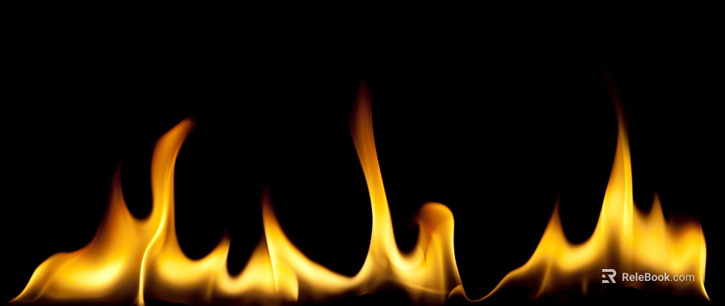 Flame texture texture