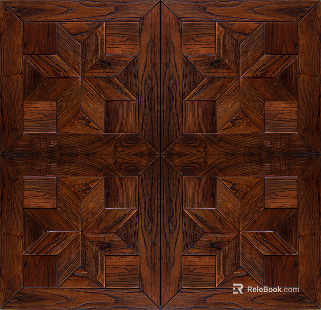 Wood Parquet Black Walnut Panel texture