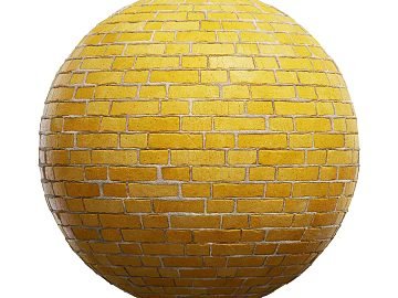 Brick wall PBR texture (ID:ffach601714)