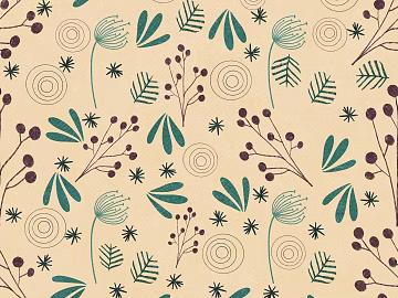 plant pattern 3d model