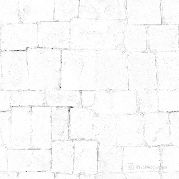 Silent Wind White Culture Stone Wall Stone texture