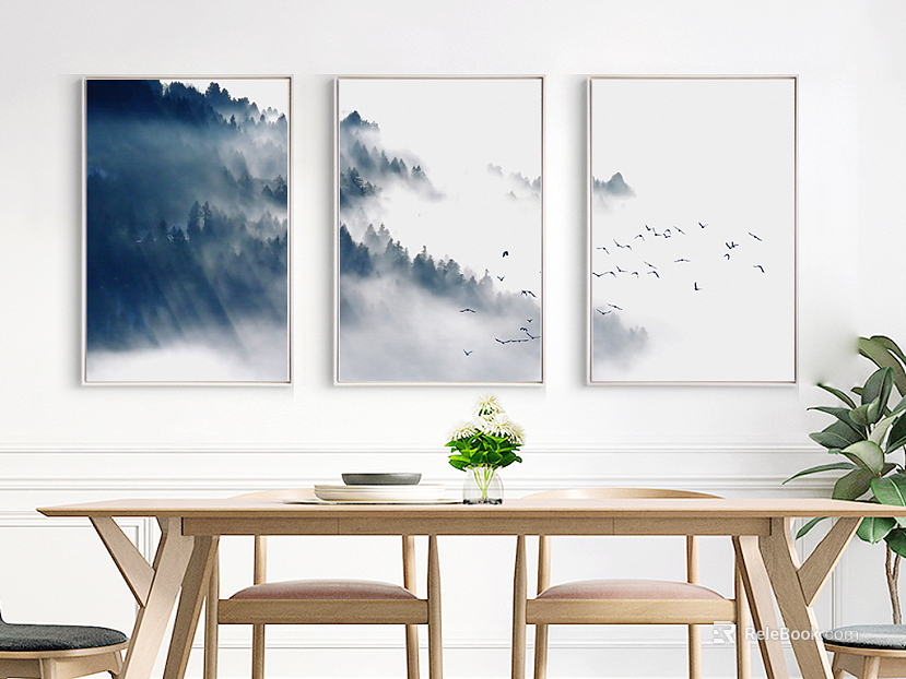 landscape painting texture