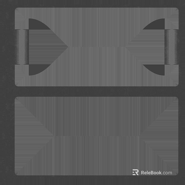 Dark gray brushed metal decorative panel texture