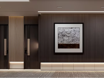 Dark gray wood grain wall panel abstract decorative painting texture (ID:ffaeh358966)