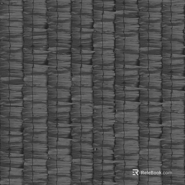 Dark gray woven wood veneer wall decoration texture