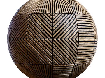 Wood Panel PBR texture (ID:ffach740264)