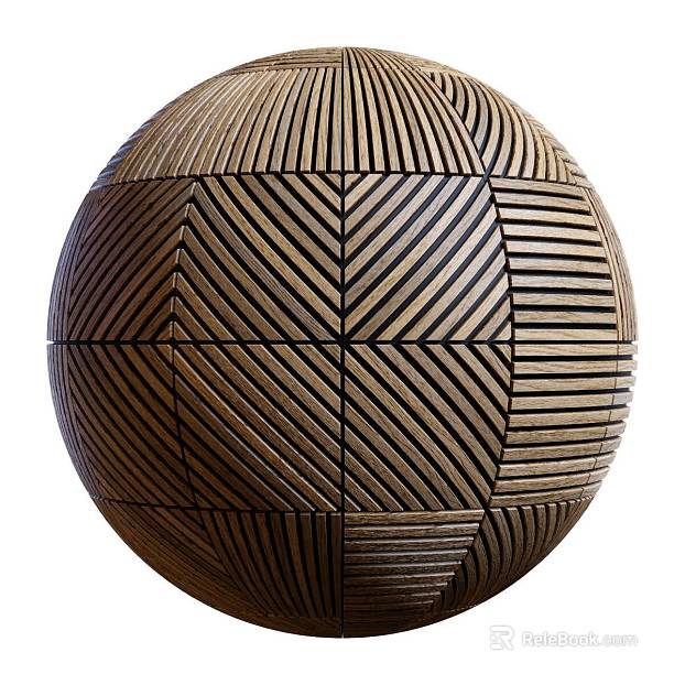 Wood Panel PBR texture