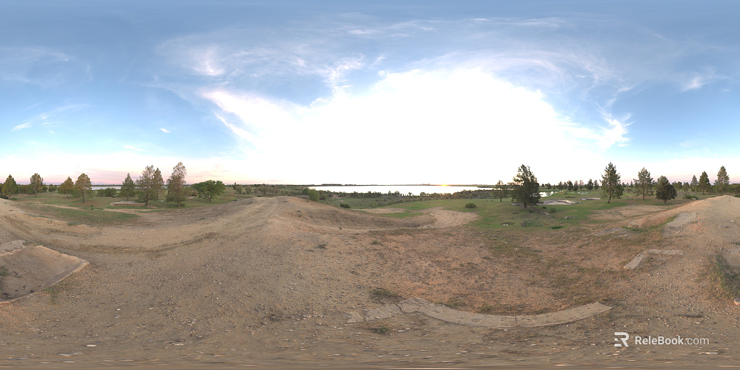 HDR Open Land Abroad texture