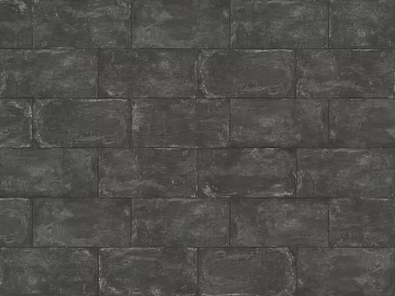 24x 48 Matte Coal Black Brick 3d model
