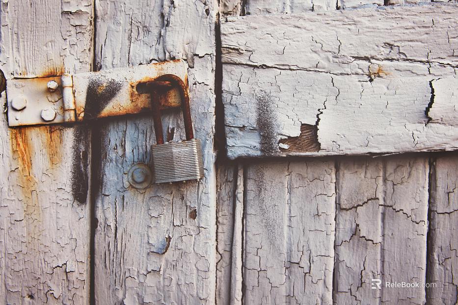 Wooden door texture