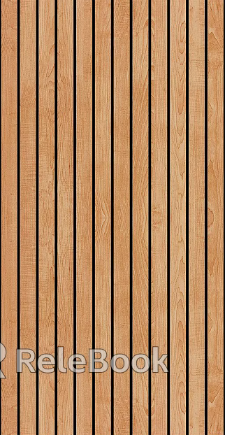 Wooden mosaic warm color wooden grille seamless texture
