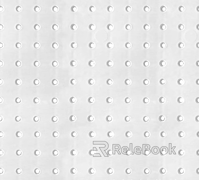 Perforated plate texture