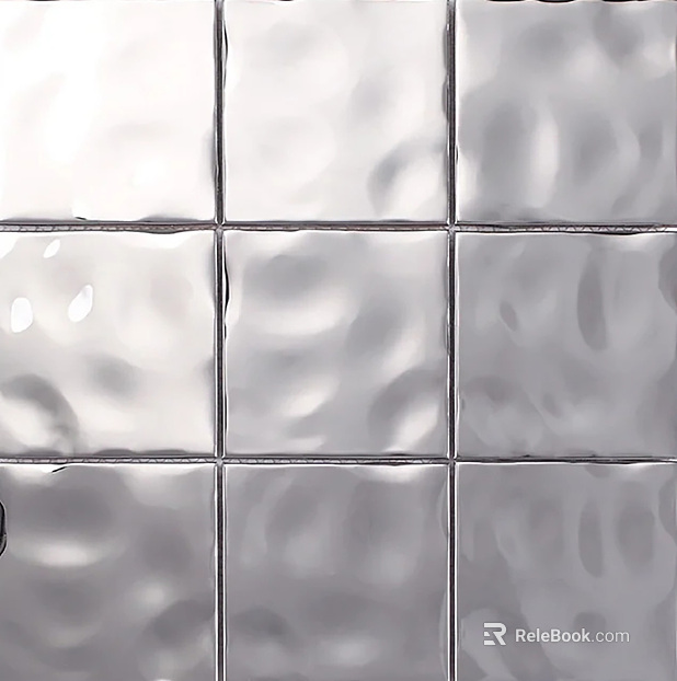 Stainless Steel Plaid Brick Art Brick texture